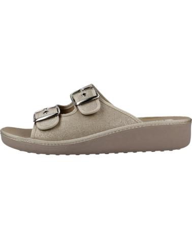 VUL-LADI ZAPATILLAS HOGAR MUJER VULLADI MODELO 8643 771 COLOR  ORO