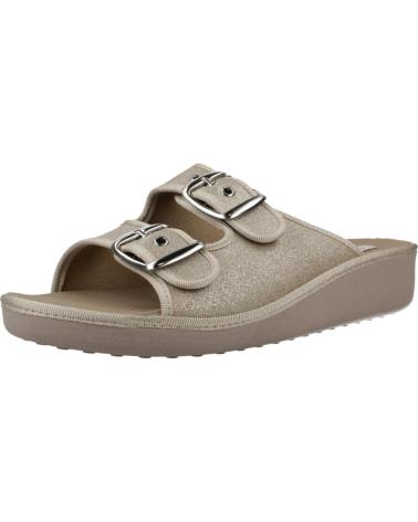 VUL-LADI ZAPATILLAS HOGAR MUJER VULLADI MODELO 8643 771 COLOR  ORO