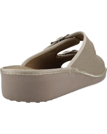 VUL-LADI ZAPATILLAS HOGAR MUJER VULLADI MODELO 8643 771 COLOR  ORO