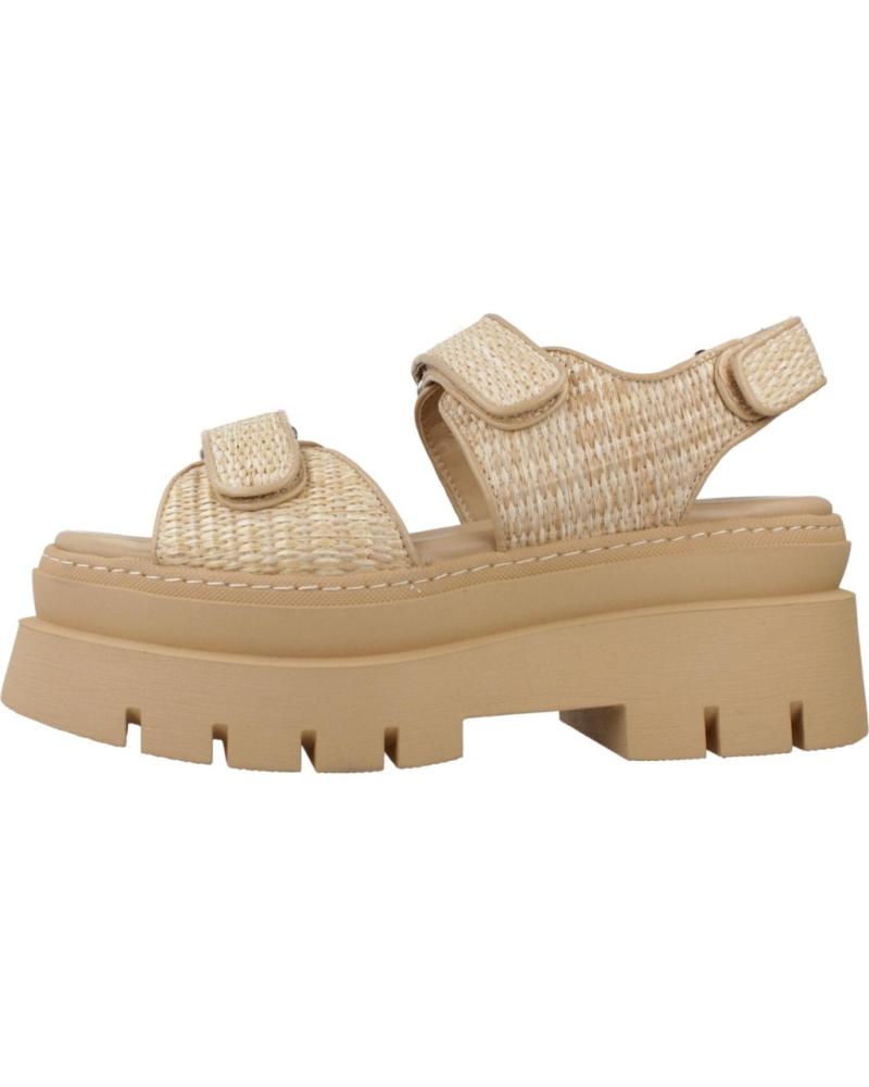 EXE SANDALS MODEL 240615EX NATURAL BROWN COLOR NTRL