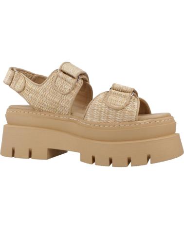 EXE SANDALS MODEL 240615EX NATURAL BROWN COLOR NTRL