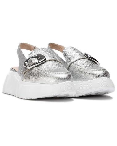 WONDERS MOCASIN DESTALONADO ACALIA A-3624 PLATA