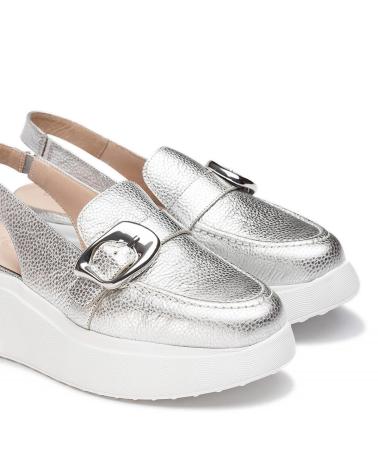 WONDERS MOCASIN DESTALONADO ACALIA A-3624 PLATA