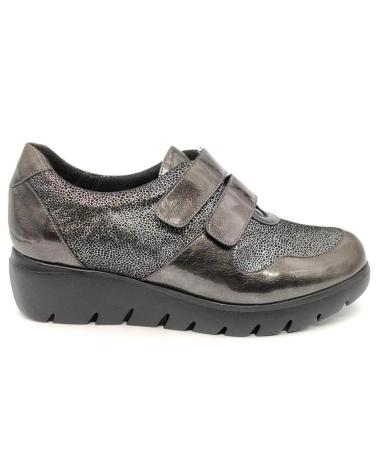 Zapatos-de-vestir-para-mujer-D`CUTILLAS-ZAPATO-CON-VELCRO-DOCTOR-CUTILLAS-89524-GRIS-METáLICO