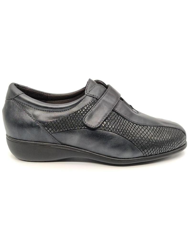 Zapatos-de-vestir-para-mujer-D`CUTILLAS-ZAPATO-CON-VELCRO-DOCTOR-CUTILLAS-53521-GRIS-METáLICO