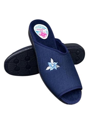 Início-CALZADOMANIA-ZAPATILLA-FLOR-BORDADA-MARINO