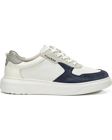 FLUCHOS DEPORTIVOS BOSTON S Y AZUL DE BLANCO