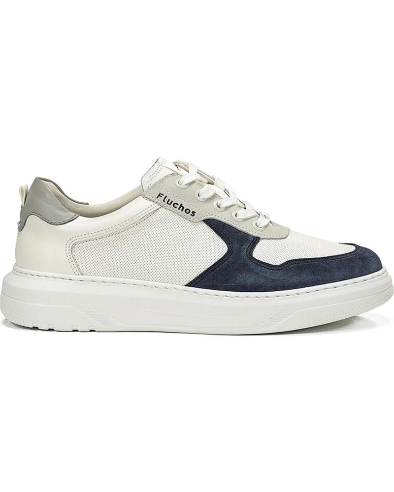 FLUCHOS DEPORTIVOS BOSTON S Y AZUL DE BLANCO