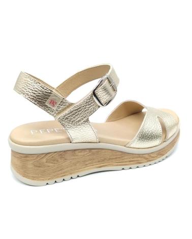 PEPE MENARGUES SANDALIA PEPE SAENZ 11165 CHAMPAN GOLD