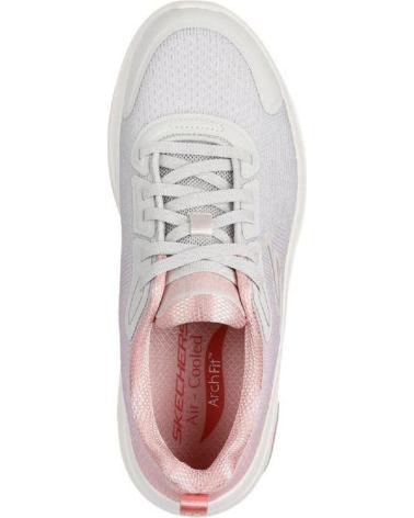 SKECHERS 125333 ZAPATILLAS CASUAL DE MUJER BEIGE