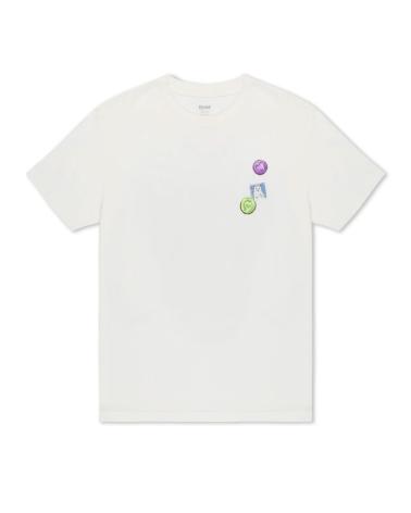 RIPNDIP CAMISETA VITAMINS TEE WHITE BONE MULTICOLOR