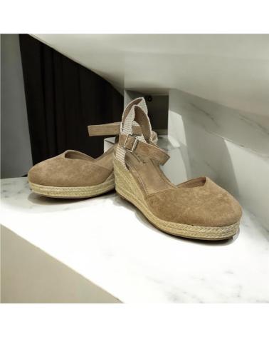 CALZADOMANIA SANDALIA ESPARTO 5 CUERDAS CAMEL