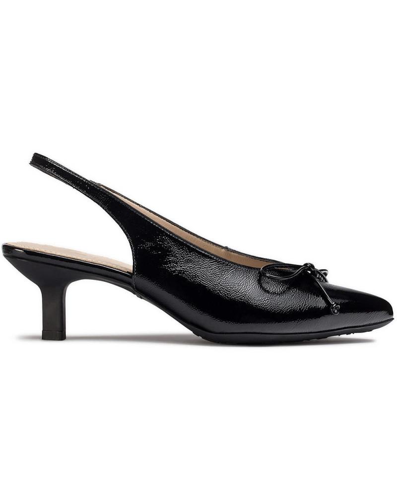 WONDERS ZAPATOS DESTALONADOS INGRID G-7103 NEGRO