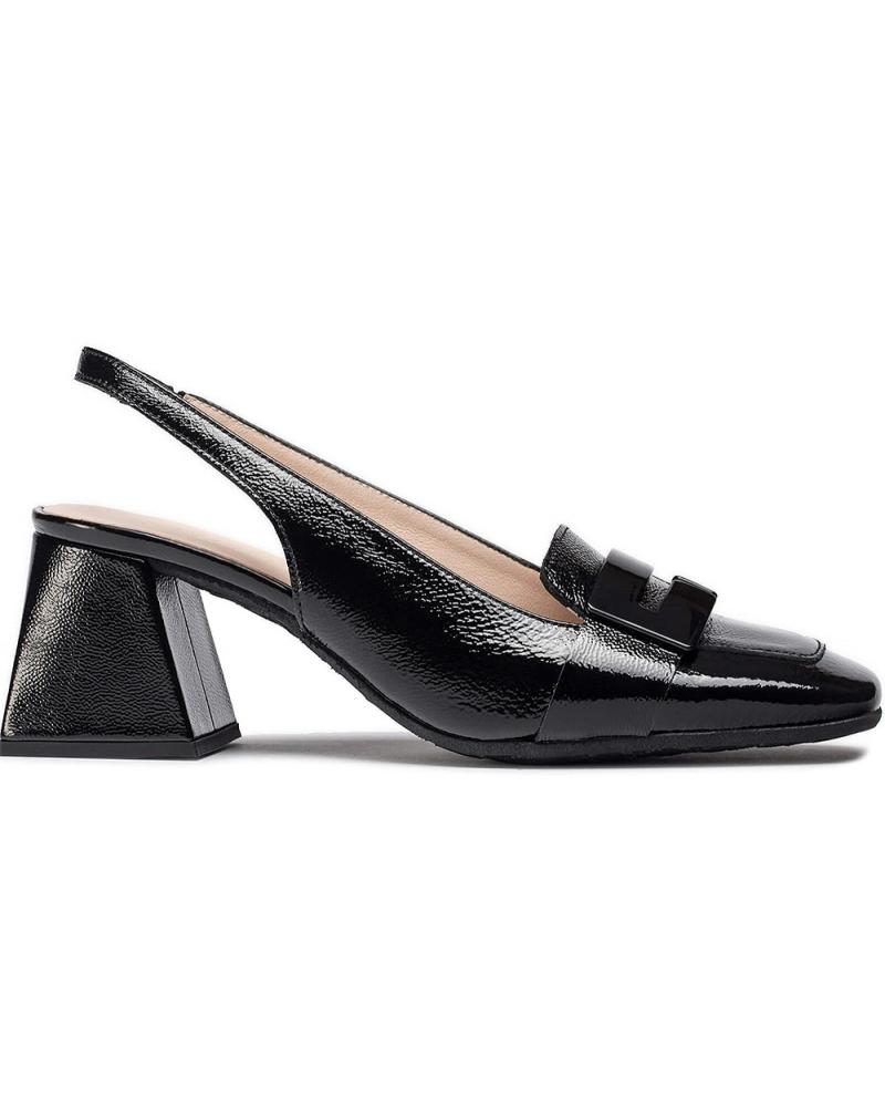 WONDERS ZAPATOS CON TACON REBECA H-6312 NEGRO