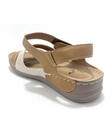 CHIC VISION SANDALIAS ANATOMICAS CONFORT PEGUE CUNA MARRóN