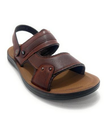 CHIC VISION SANDALIAS CABALLERO CONFORT CON O SIN T MARRóN