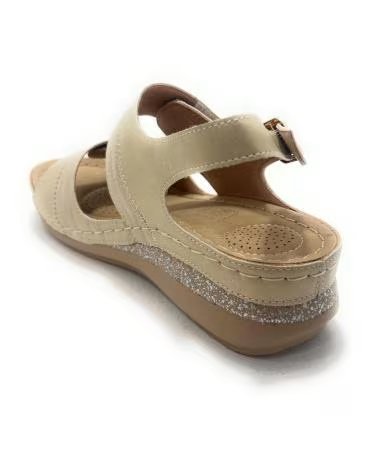 KISS LEISS SANDALI ANATOMICI RELAX CON ZEPPA AMARILLO