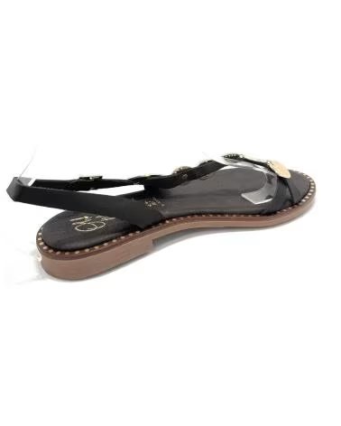 OH MY SANDALS SANDALIAS ÉTNICAS DE PIEL CON MONEDAS MARRóN