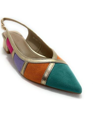 BUONAROTTI ZAPATOS SALON DESTALONADO COLORES CH-ANT AMARILLO