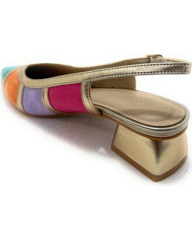 BUONAROTTI ZAPATOS SALON DESTALONADO COLORES CH-ANT AMARILLO