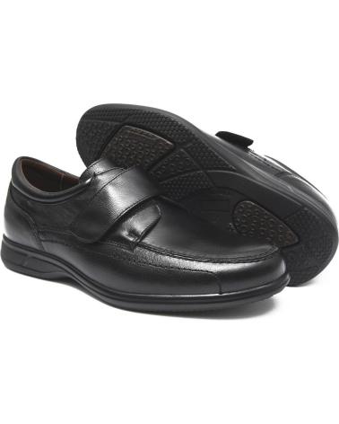 BAERCHI BLUCHER VELCRO NEGRO