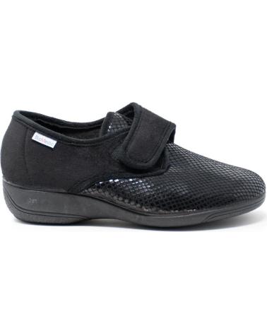 CABRERA ZAPATILLAS CERRADAS LICRA SERPIENTE NEGRO