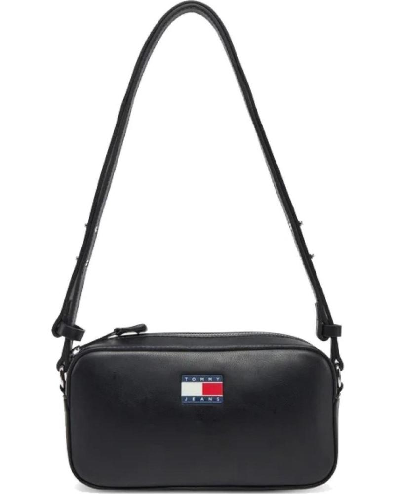 BOLSO BANDOLERA TOMMY JEANS MUST CONVERTIBLE CAMERA NEGRO BDS BDS