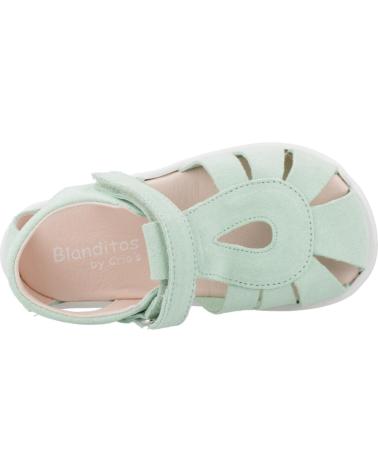 BLANDITOS SANDALIAS NINO MODELO INDIABD COLOR VERDE VERDE25