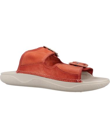SUNNI SABBI SANDALIAS HOMBRE MODELO NAXOS 009 COLOR ROJO TEJA