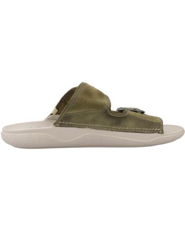 SUNNI SABBI SANDALIAS HOMBRE MODELO NAXOS 009 COLOR VERDE MILITAR