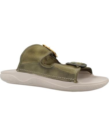SUNNI SABBI SANDALIAS HOMBRE MODELO NAXOS 009 COLOR VERDE MILITAR