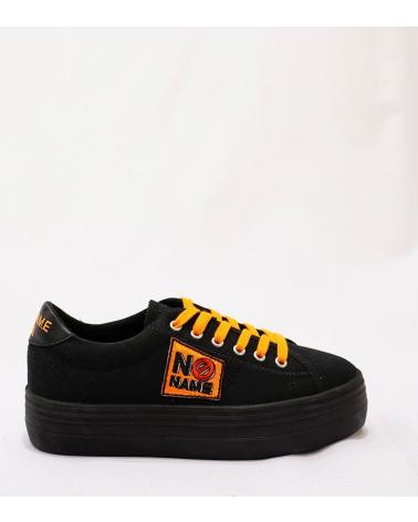 NO NAME - PLATO SNEAKER CANVAS-PATCH BLACK