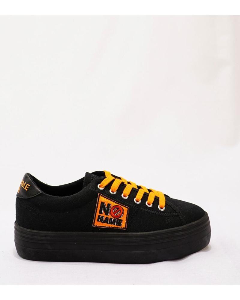 NO NAME - PLATO SNEAKER CANVAS-PATCH BLACK