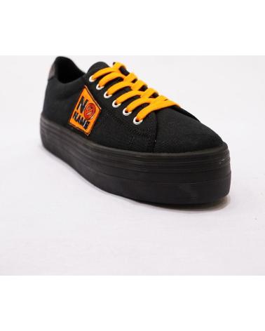NO NAME - PLATO SNEAKER CANVAS-PATCH BLACK