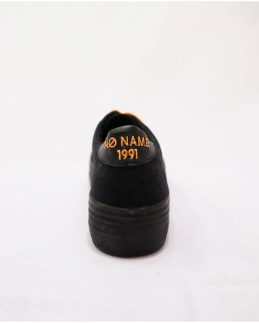 NO NAME - PLATO SNEAKER CANVAS-PATCH BLACK