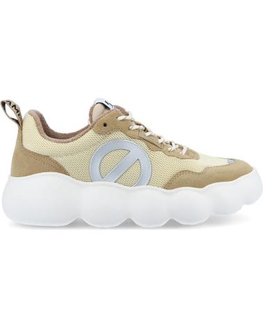 NO NAME - GONG JOGGER MESH-SUEDE BEIGE