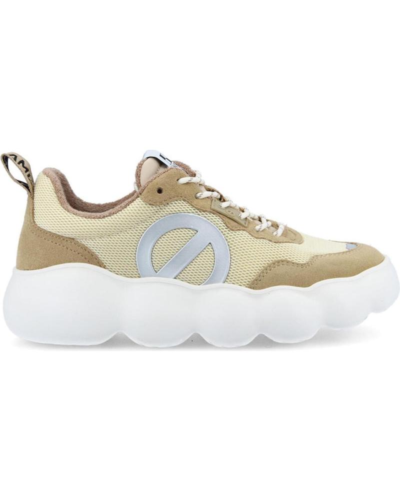 NO NAME - GONG JOGGER MESH-SUEDE BEIGE