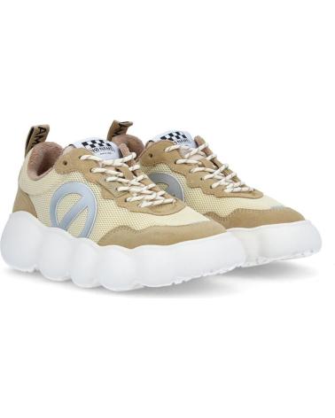 NO NAME - GONG JOGGER MESH-SUEDE BEIGE