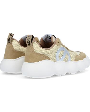 NO NAME - GONG JOGGER MESH-SUEDE BEIGE