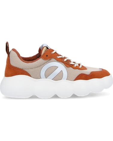 NO NAME - GONG JOGGER MESH-SUEDE NUDE-TERRA