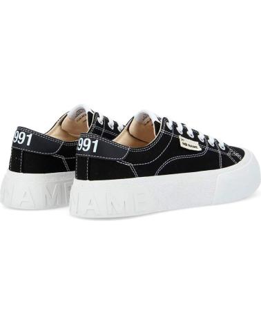 NO NAME - RESET SNEAKER WOMAN CANVAS BLACK