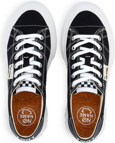 NO NAME - RESET SNEAKER WOMAN CANVAS BLACK