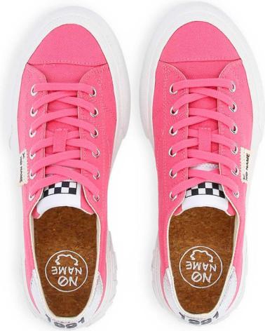 NO NAME - RESET SNEAKER WOMAN CANVAS FUSCHIA