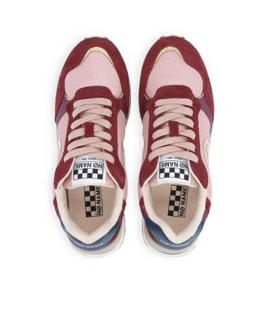 Inicio-NO-NAME---TOVA-RUNNER-W-SUEDE-KNIT--BURGUNDY