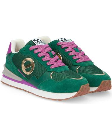 Inizio-NO-NAME---TOVA-RUNNER-W-SUEDE-KNIT--GREEN