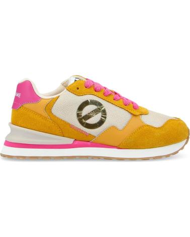 Inizio-NO-NAME---TOVA-RUNNER-W-SUEDE-KNIT--MUSTARD