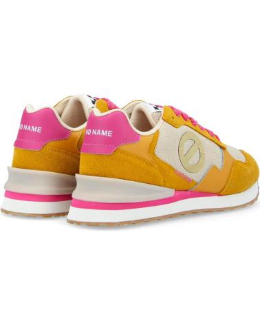 Inizio-NO-NAME---TOVA-RUNNER-W-SUEDE-KNIT--MUSTARD