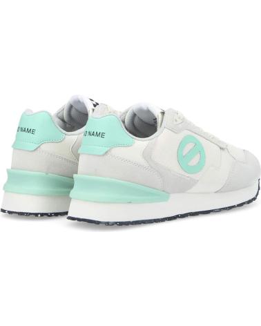 NO NAME - TOVA SNEAKER WOMAN SUEDE-MESH-NAPA WHITE