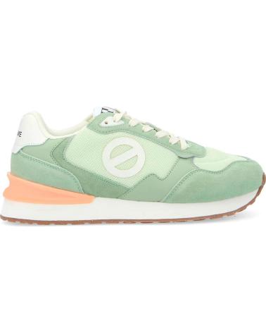 NO NAME - TOVA SNEAKER WOMAN SUEDE-MESH-NAPA JADE