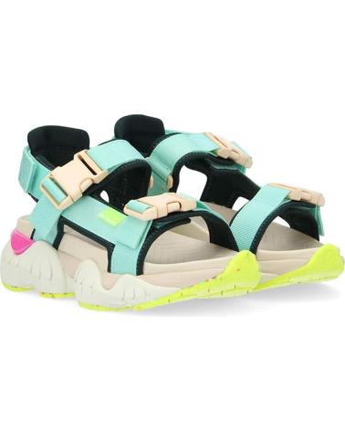NO NAME - KRAZEE SANDALE WOMAN NYLON STRAP-NEO BLUE